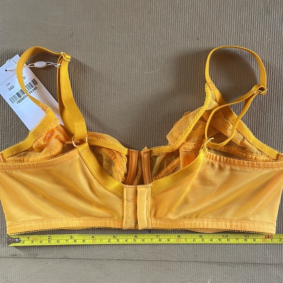 HSIA Rich Yellow Lacy Bra - Picture 10 of 11